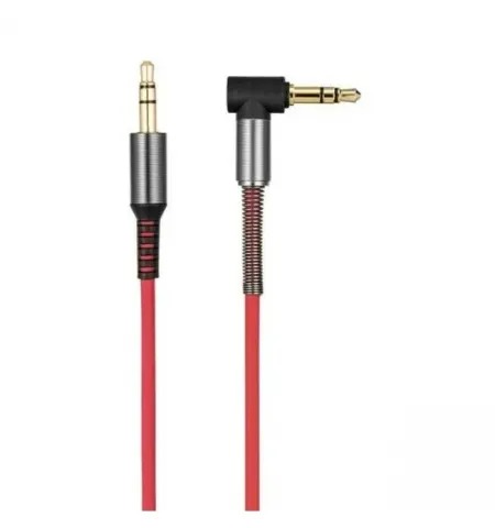 Cablu audio Hoco UPA02, 3.5 mm - 3.5 mm, 1m, Rosu