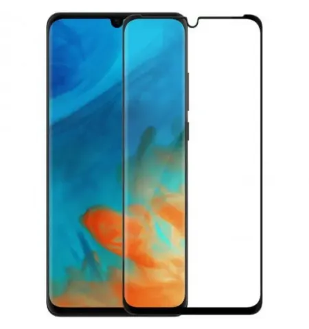 Sticla de protectie Nillkin Huawei P30 Pro - 3D CP+ Max Tempered Glass, Negru