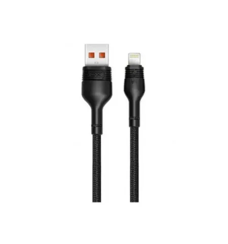 Cablu incarcare si sincronizare XO NB55, USB Type-A/Lightning, 1m, Negru