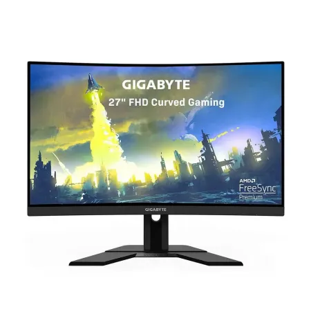 27" Игровой Монитор GIGABYTE G27FC, VA 1920 x 1080 Full-HD, Чёрный