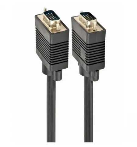 Видео кабель Cablexpert CC-PPVGA-15M-B, VGA D-Sub (M) - VGA D-Sub (M), 15м, Чёрный