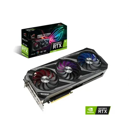 Видеокарта ASUS ROG-STRIX-RTX3090-O24G-GAMING, 24 ГБ GDDR6X 384бит