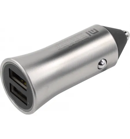 Автомобильное зарядное устройство Xiaomi Mi Car Charger Pro, 18Вт, Серебристый