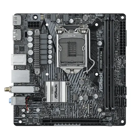 Материнская плата ASRock H510M-ITX/AC, LGA1200, Intel H510, Mini-ITX