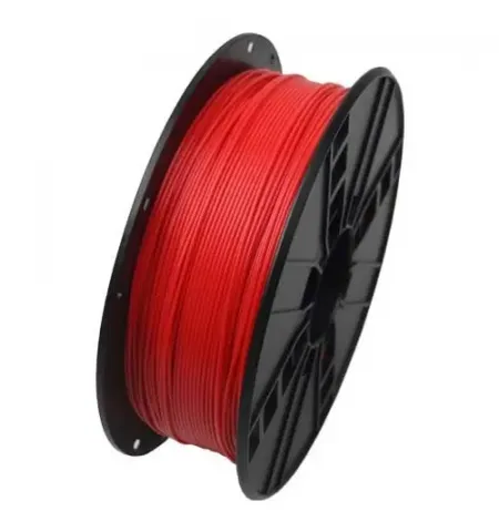 Filament pentru imprimanta 3D Gembird 3DP-ABS1.75-01-R, ABS, Rosu , 1.75 mm, 1 kg