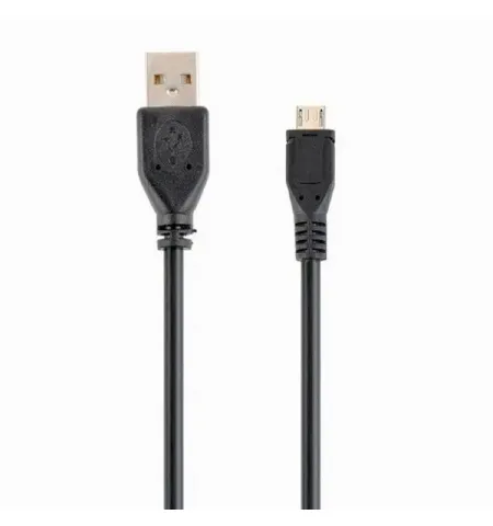 Cablu incarcare si sincronizare Cablexpert CCP-mUSB2-AMBM-0.5M, USB Type-A/micro-USB, 0,5m, Negru