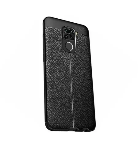 Husa Xcover RedMi 9 - Leather, Negru