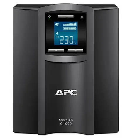Источник бесперебойного питания APC Smart-UPS SMC1000I, Линейно-интерактивный, 1000VA, Башня