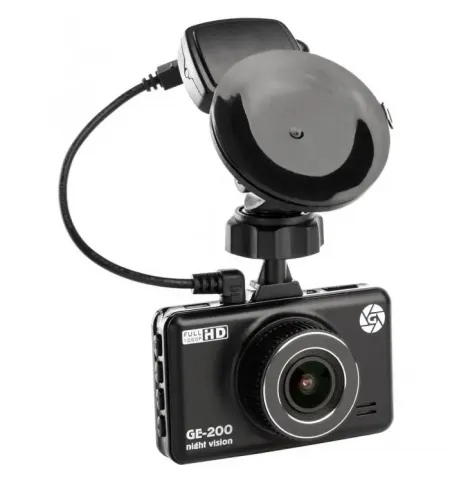 Camera auto DVR Globex GE-200nv, Full-HD 1080P, Negru