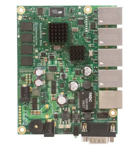 Placa de baza MikroTik RB850Gx2, Negru