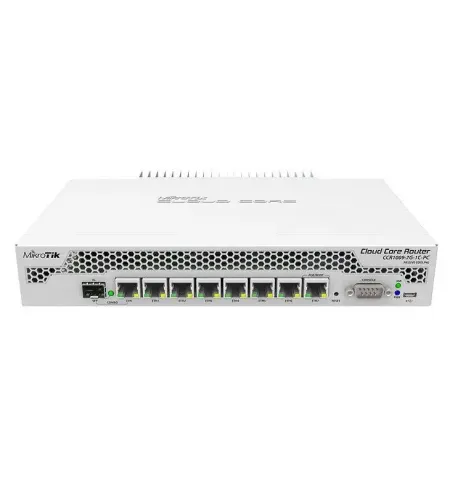 Router MikroTik CCR1009-7G-1C-PC, Alb