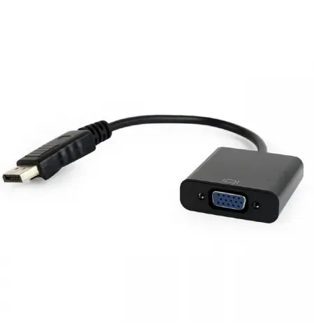 Adaptor Video Cablexpert AB-DPM-VGAF-02, DisplayPort (M) - VGA D-Sub, 0,15m, Negru