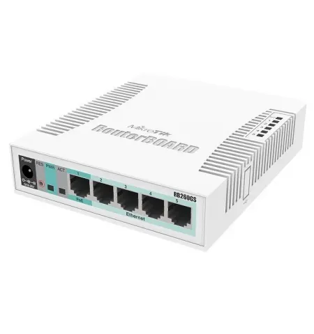 Коммутатор MikroTik RB260GS, Белый