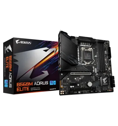 Материнская плата Gigabyte B560M AORUS ELITE, LGA1200, Intel B560, Micro-ATX