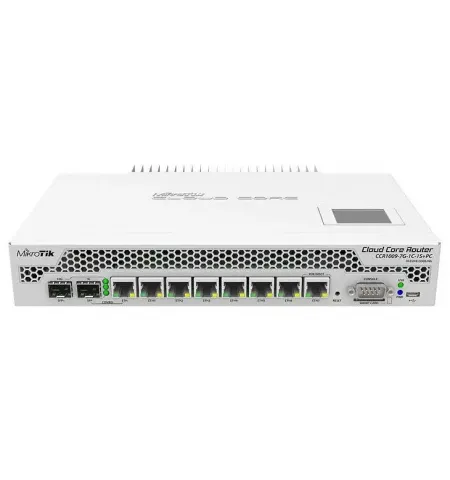 Маршрутизатор MikroTik CCR1009-7G-1C-1S+PC, Белый