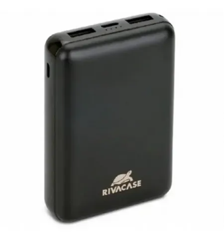 Acumulator extern RivaCase VA2410, 10000mAh, Negru