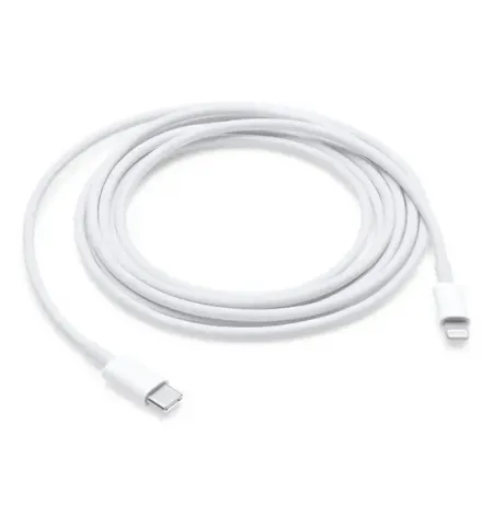 Кабель для зарядки и синхронизации Apple MQGH2ZM/A, USB Type-C/Lightning, 2м, Белый