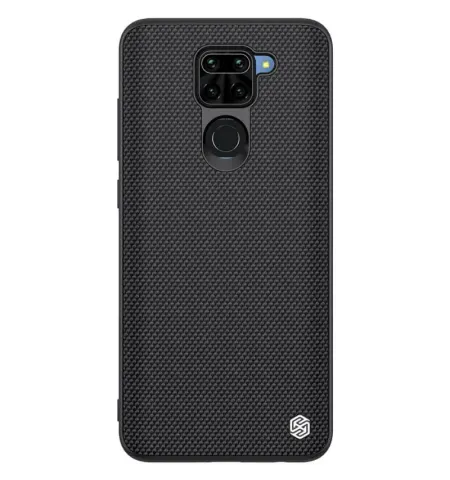 Husa tip carte Nillkin Redmi Note 9 - Textured Case, Negru