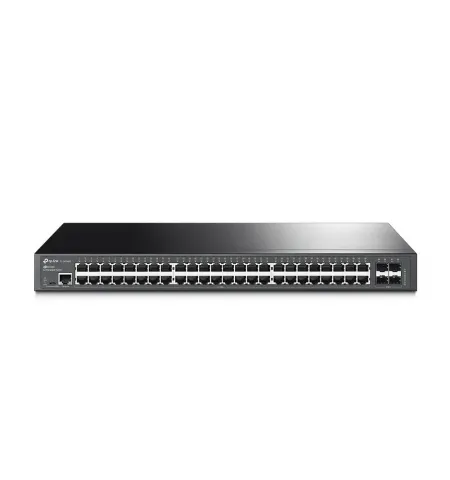 Switch de retea TP-LINK TL-SG3452, 48x 10/100/1000 Mbps, 4x SFP