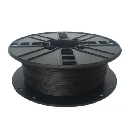 Термопластическая нить Gembird 3DP-PLA1.75-02-CARBON, PLA, Черный  Carbon, 1.75мм, 0,8кг