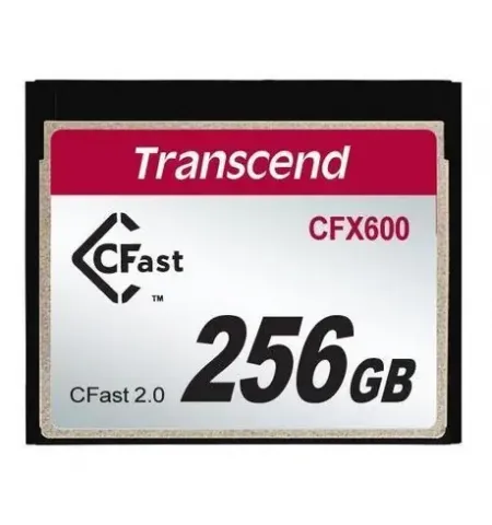 Card de Memorie Transcend CFast 2.0 CFX600, 256GB (TS256GCFX600)