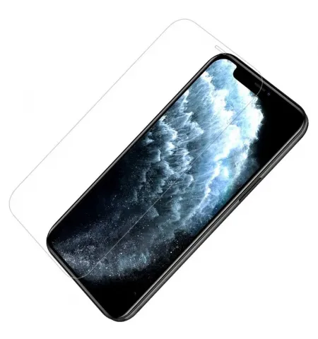 Защитное стекло Nillkin iPhone 12 | 12 Pro PC Full - Tempered Glass, Чёрный