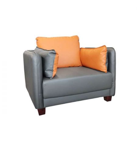 Fotoliu W1203 Grey/Orange