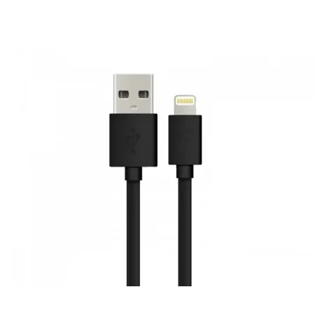 Кабель для зарядки и синхронизации Xpower Lightning cable, Flat, USB Type-A/Lightning, 1м, Чёрный