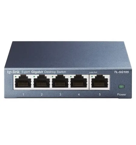 Switch de retea TP-LINK TL-SG105, 5x 10/100/1000 Mbps