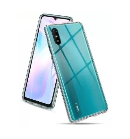 Husa Xcover Redmi 9A - Liquid Crystal, Transparent