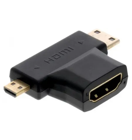 Adaptor Video APC Electronic APC-101310, HDMI (F) - , Negru