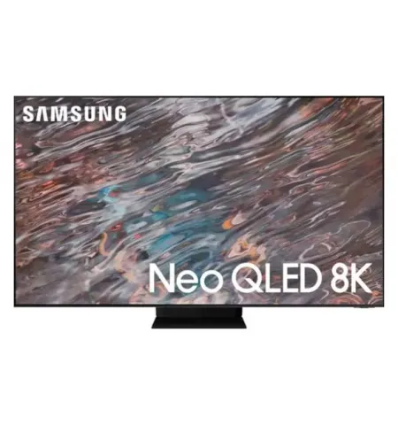 65" MiniLED SMART TV Samsung QE65QN800AAUXUA, 7680x4320 8K UHD, Tizen, Negru