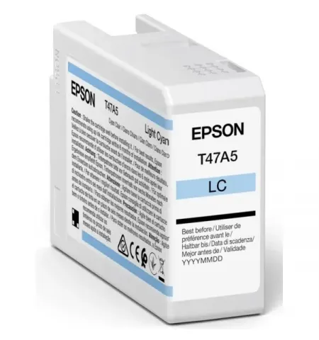 Cartus de cerneala Epson T47A5 UltraChrome PRO 10 INK, C13T47A500, Cyan