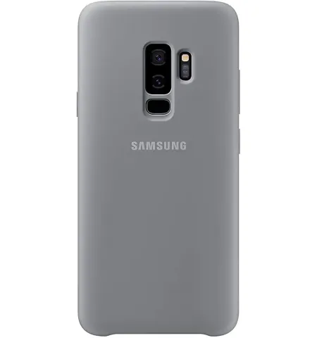 Чехол Samsung Silicone Cover for Galaxy S9+, Grey