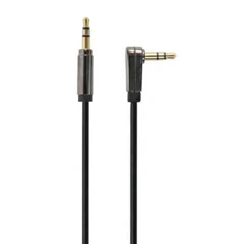 Cablu audio Cablexpert CCAP-444L-1M, 3.5mm 3-pin (M) - 3.5mm 3-pin (M), 1m, Negru