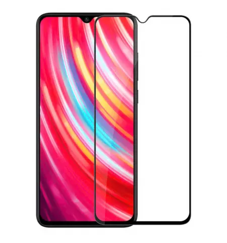 Защитное стекло Nillkin RedMi Note 8 Pro - Tempered Glass CP+ pro, Чёрный