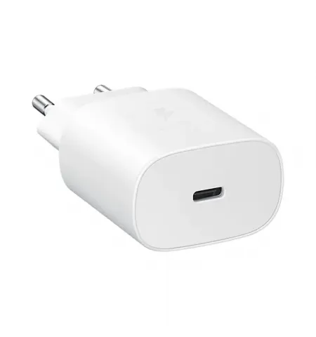 Зарядное устройство Samsung Fast Travel Charger EP-TA800, 25Вт, Белый