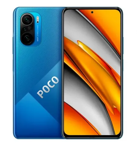 Смартфон Xiaomi Poco F3, 256Гб/8Гб, Синий