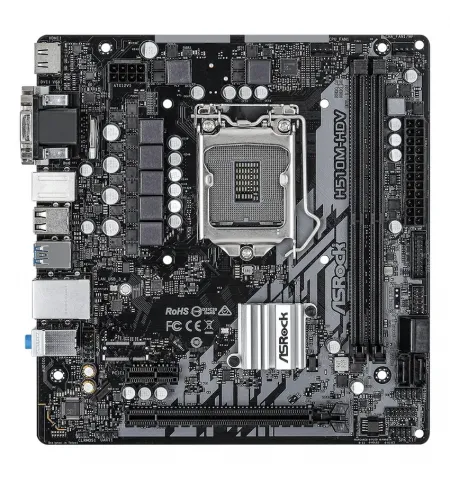 Placa de baza ASRock H510M-HDV, LGA1200, Intel H510, Micro-ATX