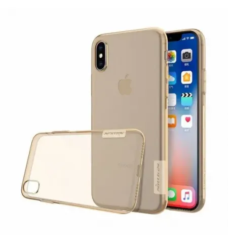 Чехол Nillkin iPhone XS Max - Ultra thin TPU - Nature, Коричневый