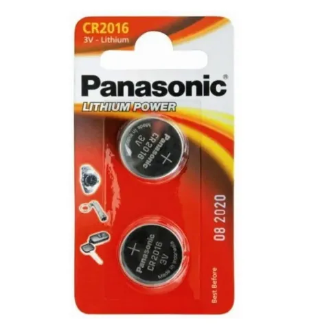 Baterii rotunde Panasonic CR-2016EL, CR2016, 2buc.