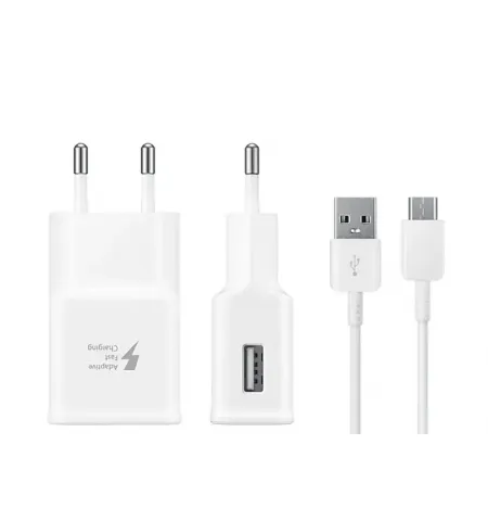 Зарядное устройство Samsung Fast Charging Travel Adapter EP-TA20, Белый