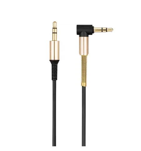 Cablu audio Hoco UPA02, 3.5 mm - 3.5 mm, 1m, Negru