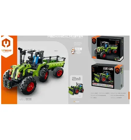 Constructor iM.Master Farm Tractor & Snow Plow Truck