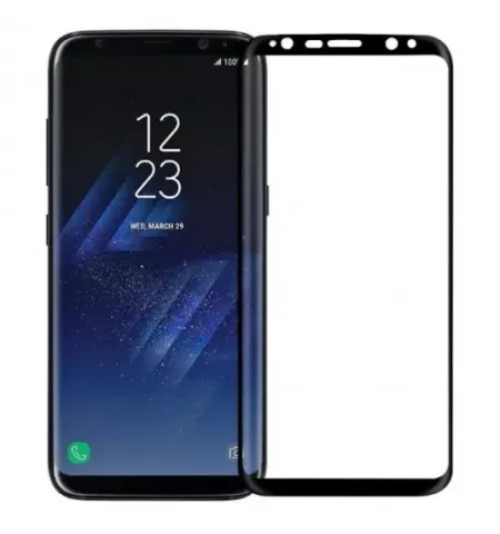 Защитное стекло Nillkin Galaxy S8+ 3D CP + Max, Чёрный