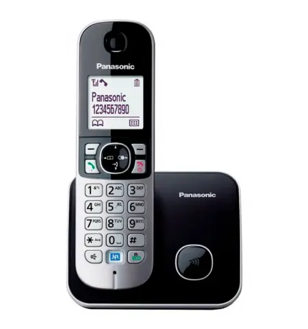 Telefon DECT Panasonic KX-TG6811, Negru
