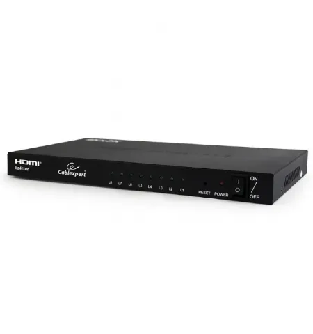 Разветвитель HDMI Cablexpert DSP-8PH4-03, HDMI (F) - , Чёрный