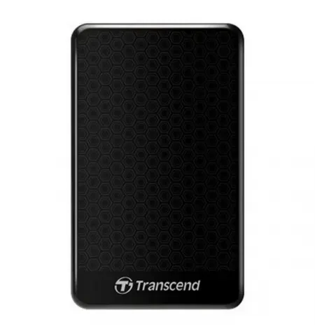 Внешний портативный жесткий диск Transcend StoreJet 25A3, 2 ТБ, Чёрный (TS2TSJ25A3K)