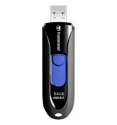 USB Flash накопитель Transcend JetFlash 790, 64Гб, Чёрный