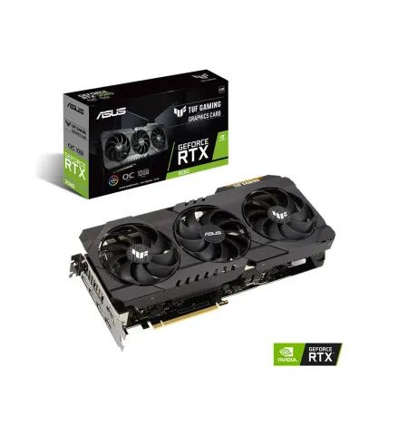 Видеокарта ASUS TUF-RTX3080-O10G-V2-GAMING, 10GB GDDR6X 320бит